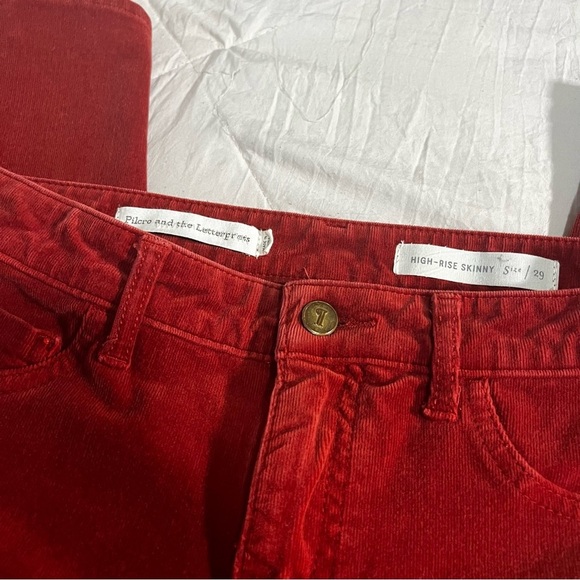 Pilcro and the Letterpress Anthropologie High-Rise Skinny Women’s Pants Size 29 - Picture 9 of 14